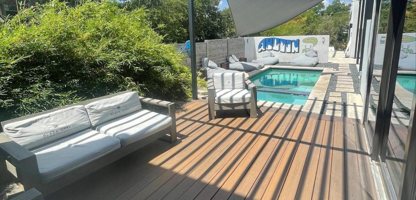 Modern 2-Home Oasis W Pool & Hot Tub In Dt オースティン エクステリア 写真
